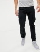 Produkt Cargo Pants In Slim Fit - Black