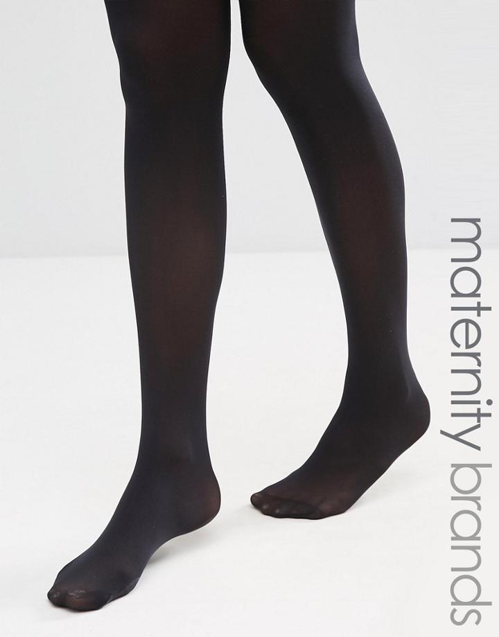 Emma Jane Supersoft 60 Denier Maternity Tights - Black