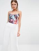 Ted Baker Cami In Focus Bouquet Print - Multi