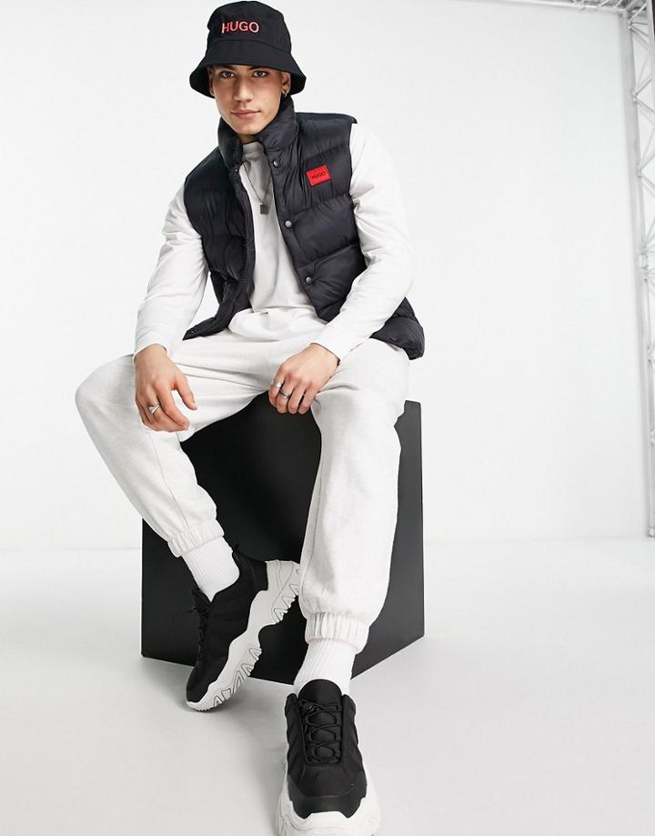 Hugo Baltino2141 Box Logo Vest-black