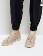 Adidas Originals Stan Smith Primeknit Sneakers In Beige Bz0121 - Beige