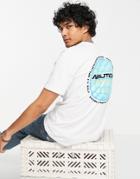 Nautica Competition Guapote Back Print T-shirt In White