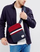 Tommy Hilfiger Icon Stripe Flight Bag In Navy - Navy