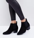 Asos Revive Chelsea Ankle Boots-black
