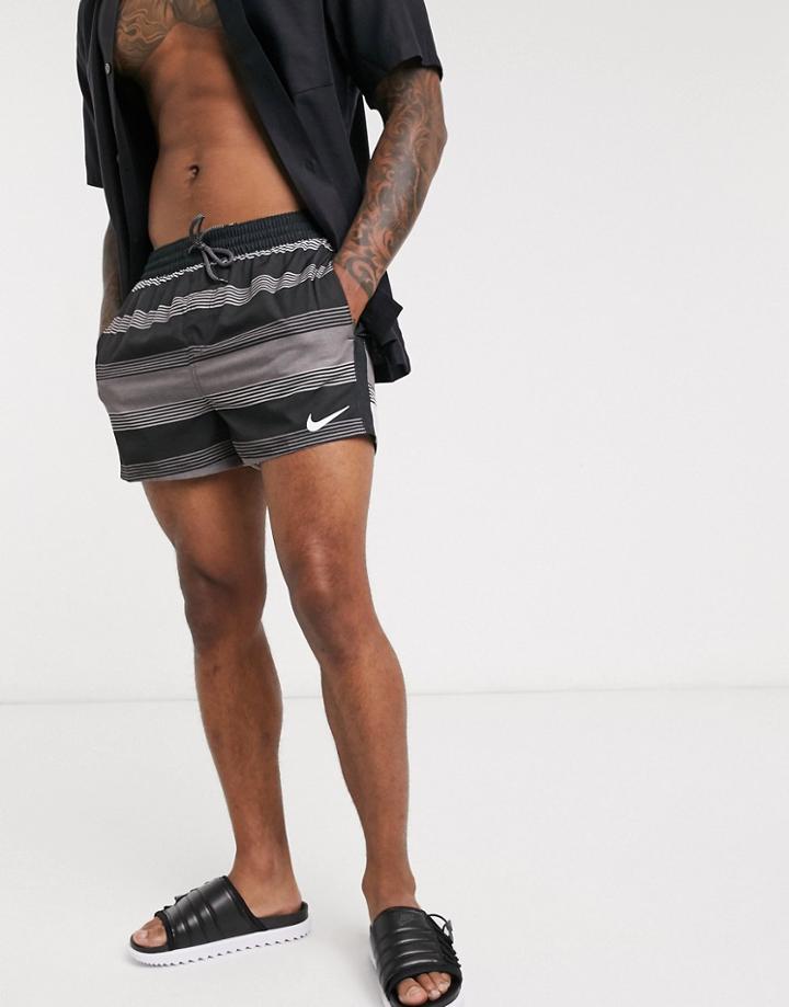 Nike 6:1 Linen 3 Inch Volley Shorts In Black