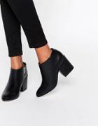 Asos Ravan Ankle Boots - Black
