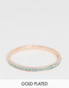 Ted Baker Clemara Rose Gold Plated Crystal Bracelet - Gold