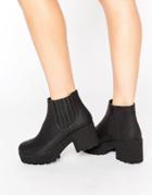 Asos Radiff Chunky Chelsea Boots - Black