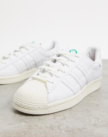 Adidas Originals Sustainable Superstar Sneakers In White