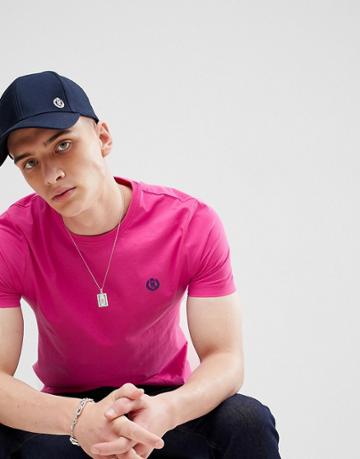 Henri Lloyd Radar T-shirt In Dark Pink - Pink