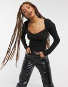 Free People Brittany Top In Black