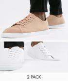 Truffle Collection 2 Pack Lace Up Sneakers - Multi