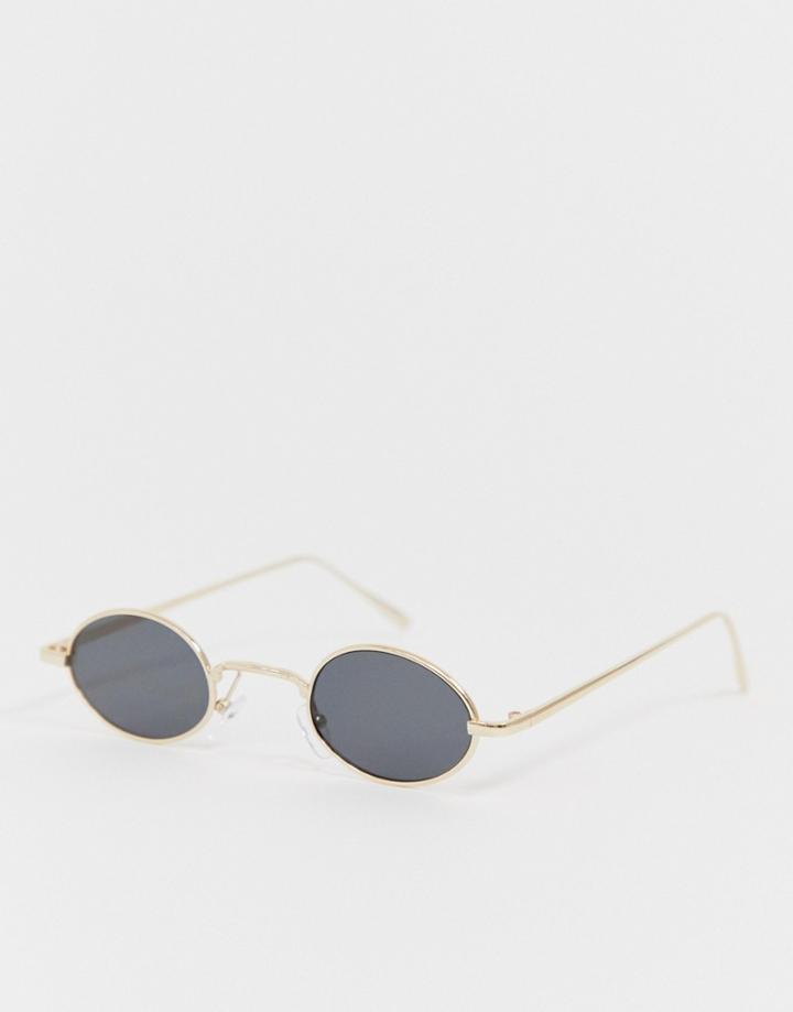Aldo Thin Cateye Sunglasses-orange