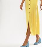 Matt & Nat Kitten Heel Point Shoes - Blue