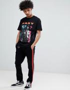 Asos Design Mary J Blige Relaxed T-shirt - Black