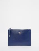 Johnny Loves Rosie Exclusive Clutch Bag With Jewel Embellishment - Navy