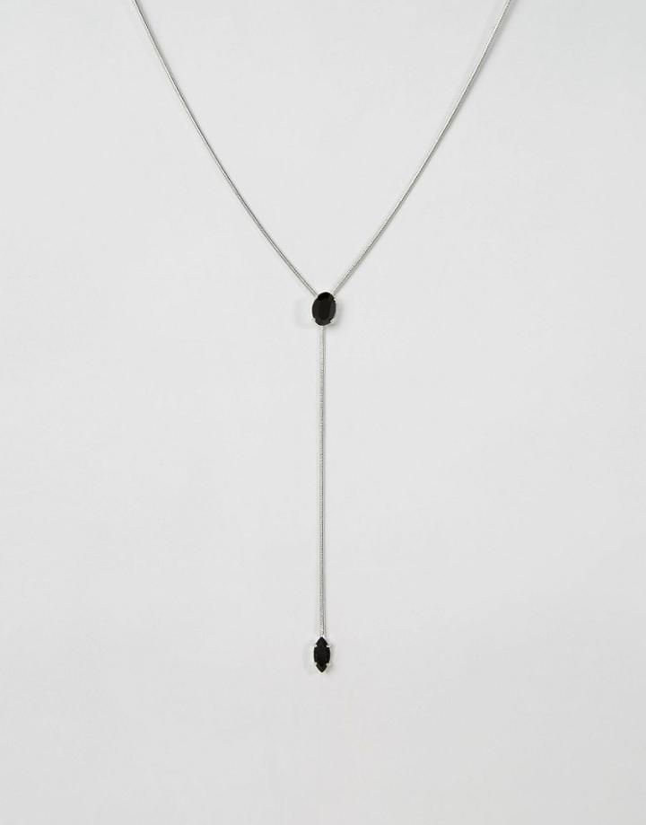 Krystal Swarovski Crystal Lariat Necklace - Gold