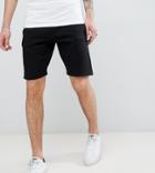 Le Breve Tall Basic Jersey Shorts - Black