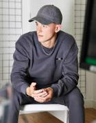 Jack & Jones Core Oversized Sweat With Badge Logo In Gray - Part Of A Set-grey