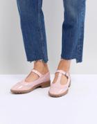 Asos Design Maxime Flat Shoes - Pink