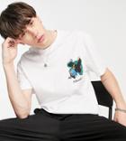 Collusion Logo X Dragon Print T-shirt In White