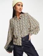 Y.a.s. Vicco Floral Button Down Shirt In Multi