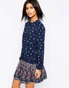 Pepe Jeans Peggie Ditsy Print Dress - 0aamulti