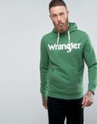 Wrangler Logo Hoodie - Green
