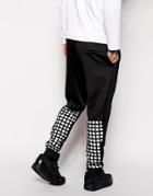 Aq/aq Skar Skinny Joggers - Black