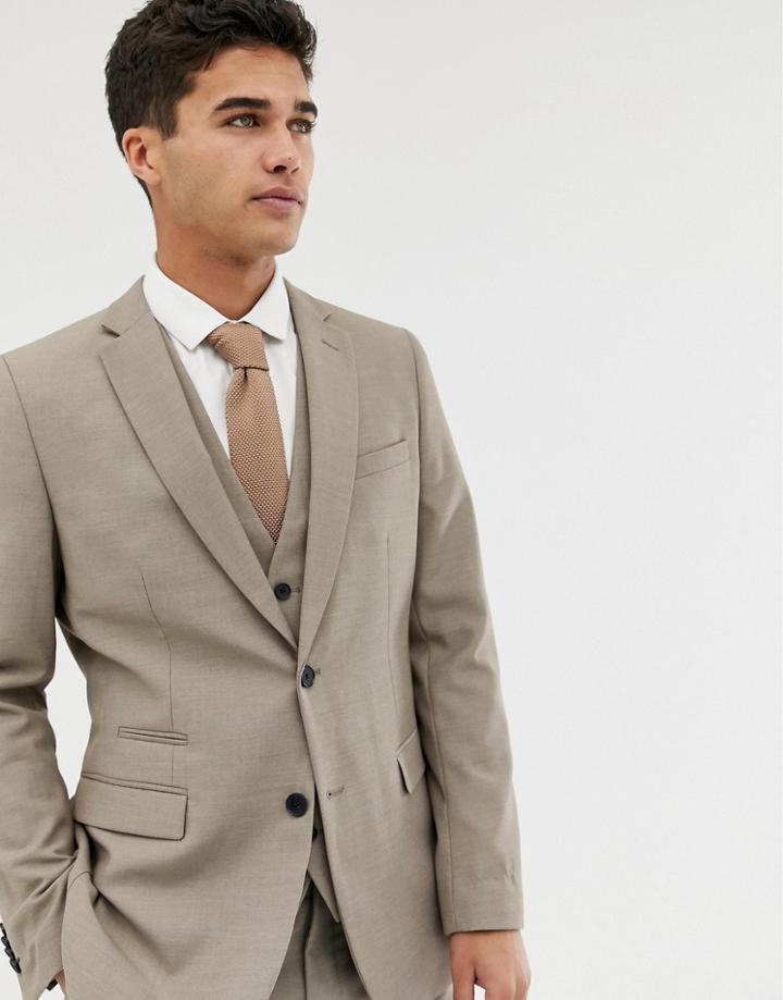 French Connection Slim Fit Plain Suit Jacket