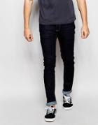 Farah Skinny Jeans In Stretch - Denim