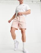 The North Face Belted Shorts In Pink
