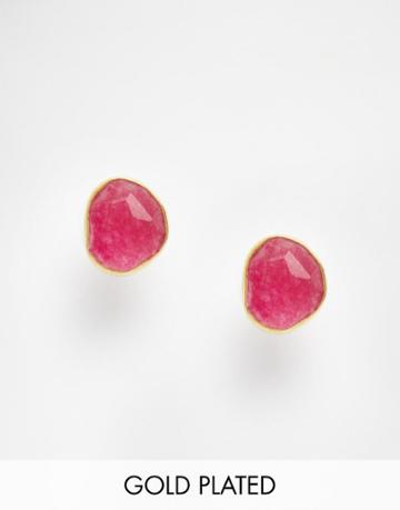 Taara Jewelry 22k Gold Plated Earrings - Gold