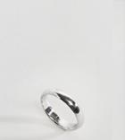Kingsley Ryan Sterling Silver 90's Band Ring - Silver