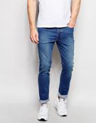 Hype Jeans In Skinny Fit - Blue