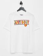 Nike Reissue Just Do It T-shirt In White