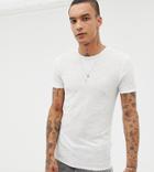 Heart & Dagger T-shirt With Embroidery - White
