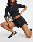 Nike Running Run Division Tempo Luxe 2in1 Shorts In Black