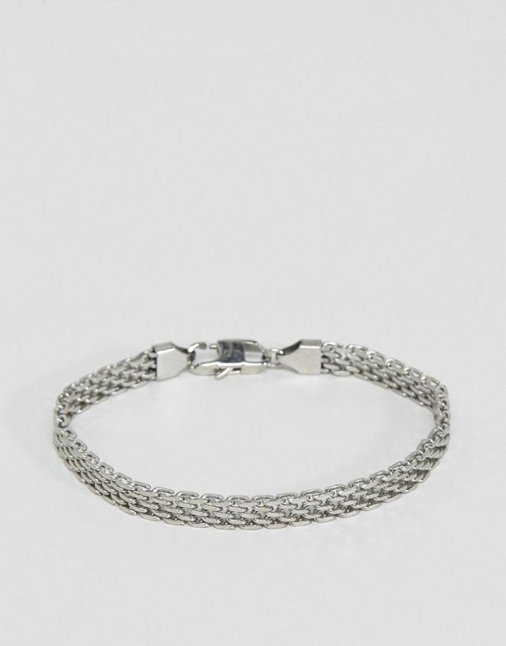 Mister Armor Bracelet In Silver - Silver