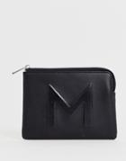 Asos Design Personalized Letter Ladies' Wallet A C E L M - Black