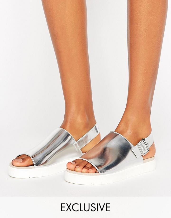 Monki Sandals Tilda - Silver