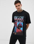 Pull & Bear Biggie T-shirt In Black - Black