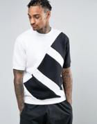 Adidas Originals Berlin Pack Eqt Boxy Sweatshirt In White Bk7180 - White