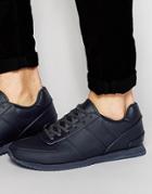 Asos Sneakers In Block Navy - Navy
