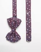 Vivienne Westwood Polkadot Bow Tie - Red