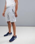 Boohooman Active Jersey Shorts In Gray - Gray