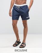 Boss By Hugo Boss Star Fish Swim Short Exclusive Navy - Navy