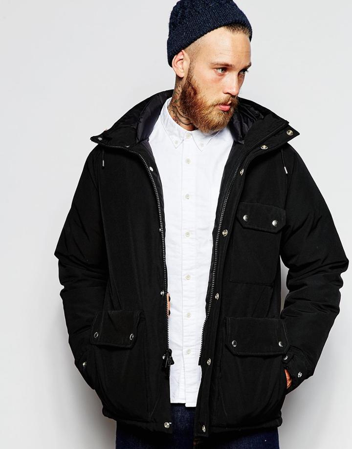 Penfield Apex Down Fill Parka - Black