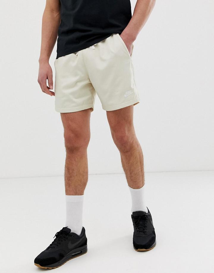Nike Woven Logo Shorts Off-white