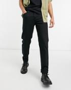 Nudie Jeans Steady Eddie Ii Regular Tapered Fit Jeans In Everblack